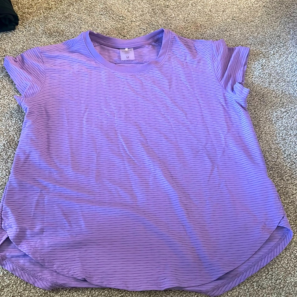 Calia purple T shirt medium NWOT